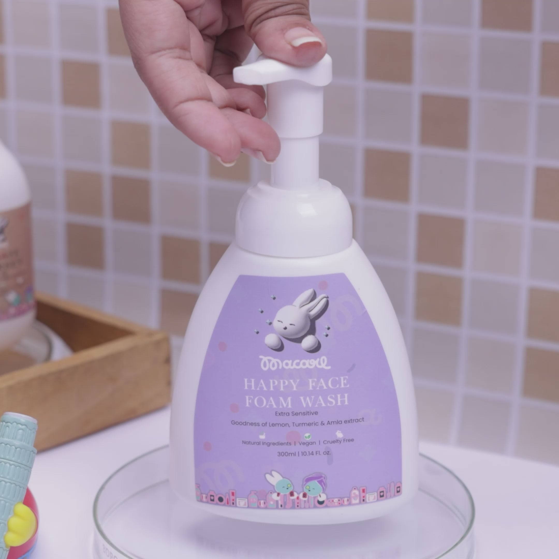 HAPPY FACE FOAM WASH (300 ML)
