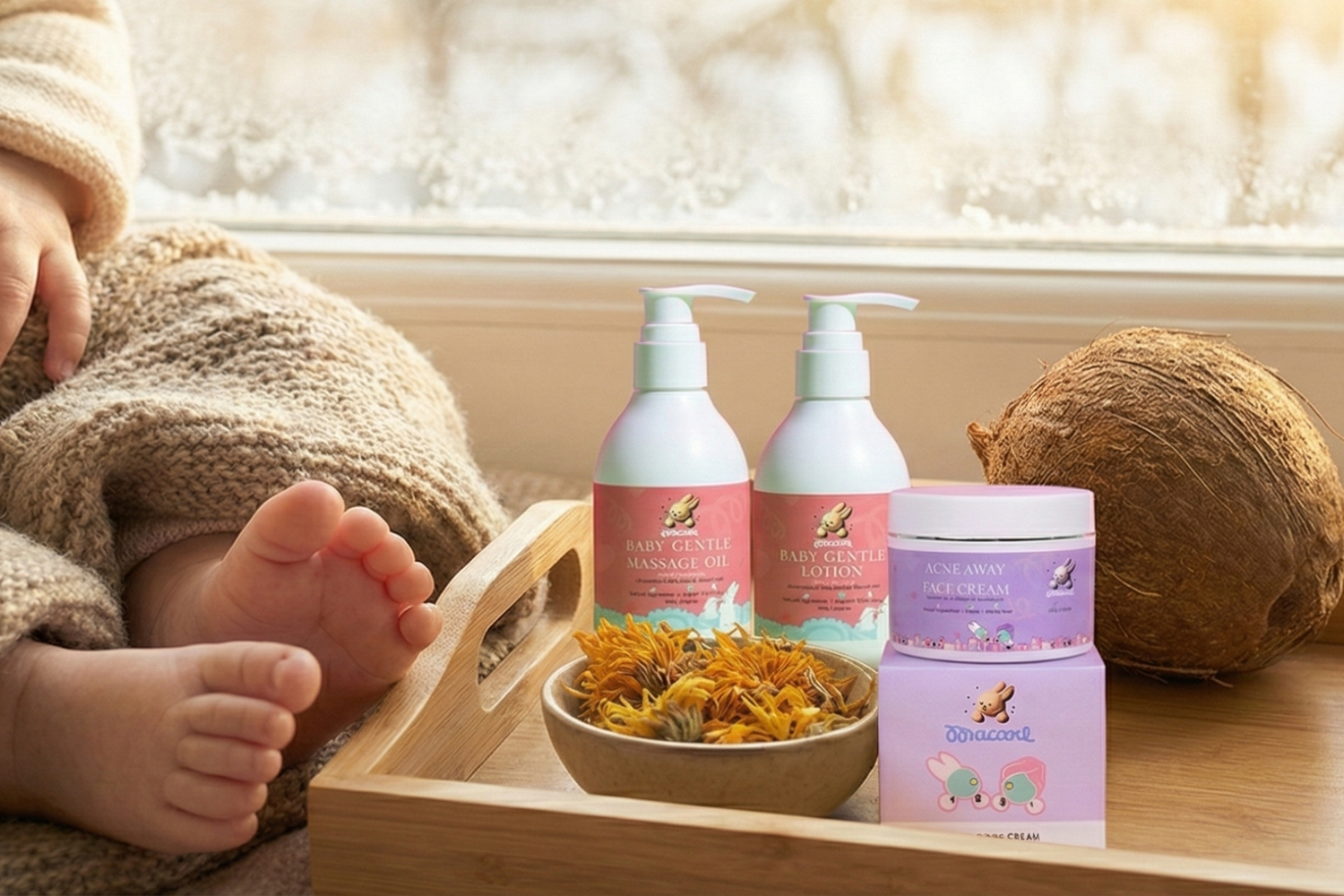 Top 7 Ayurvedic Baby Care Products to Keep Your Baby Safe This Winter